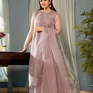 Elegant Lavender Women's Dress